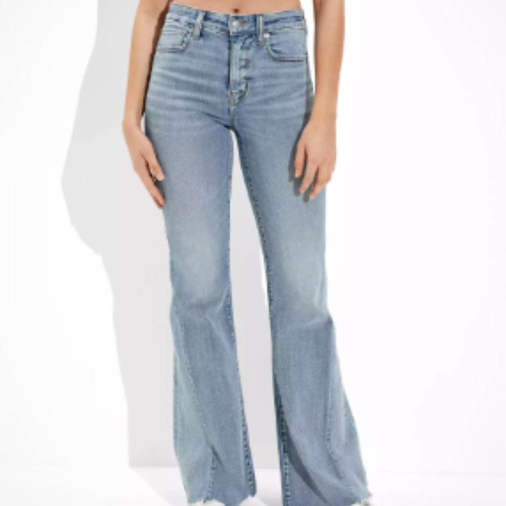 American Eagle | AE Ne(x)t Level Festival Flare Jean | Size 20